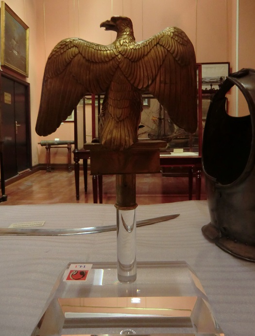 El Águila de la Marina imperial de Napoleón Bonaparte del Museo Naval en  Madrid