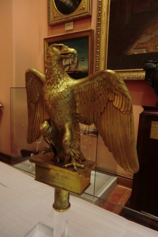 El Águila de la Marina imperial de Napoleón Bonaparte del Museo Naval en  Madrid